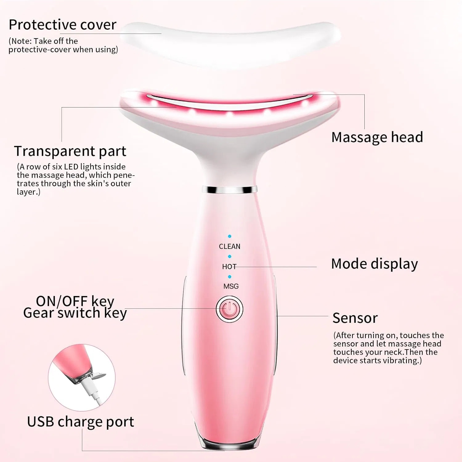 Lunaira™ 3-in-1 Face and Neck Massager - Image 6