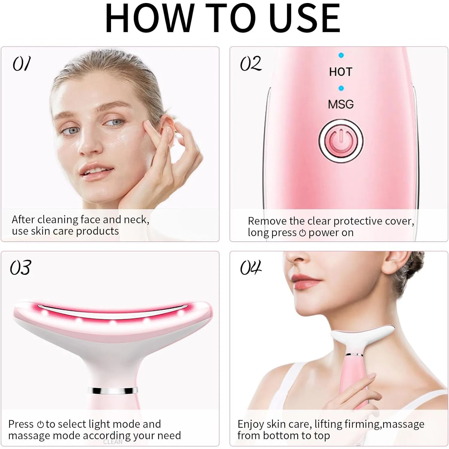 Lunaira™ 3-in-1 Face and Neck Massager - Image 4